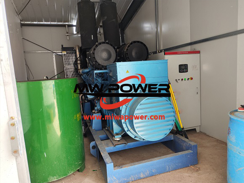 800kw潍柴发电机在养殖场安装