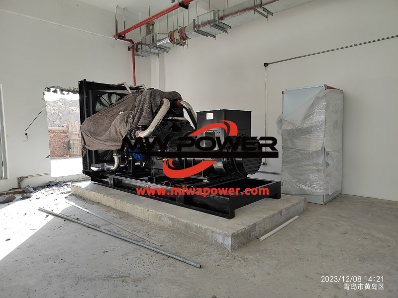 Générateur Dongchai de 800 kW envoyé à une usine d'appareils électriques