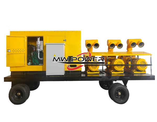 Pompe auto-amorçante de type générateur mobile