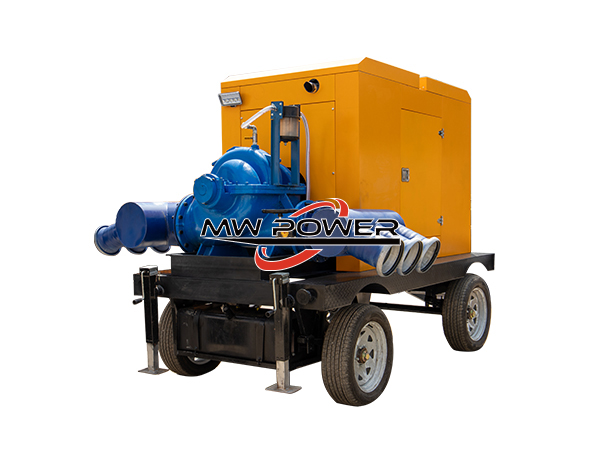 Pompe mobile double aspiration