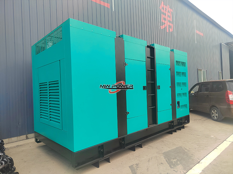 Générateur Cummins 800kw installé dans le port