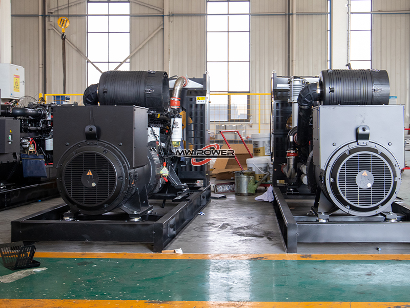 Deux groupes électrogènes Weichai exportés outre - mer