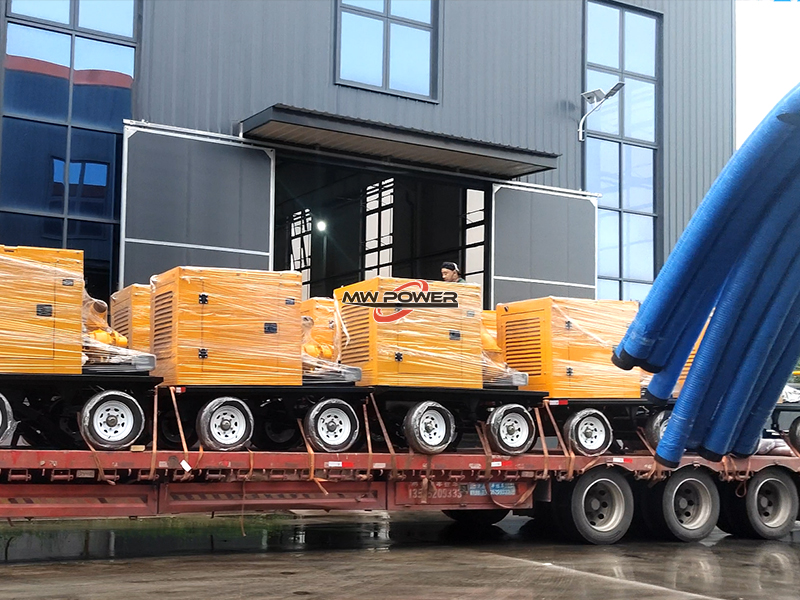 Livraison de camion pompe mobile 250 carrés