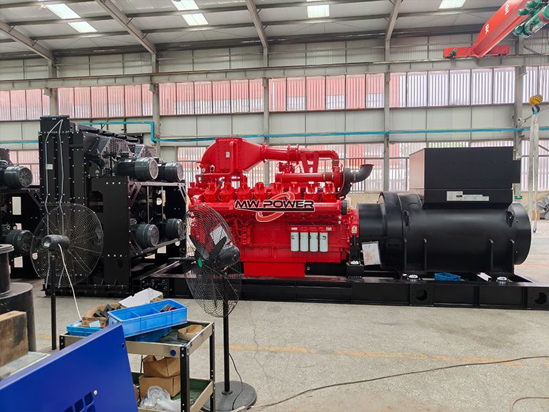 Sortie de groupe électrogène à gaz Cummins