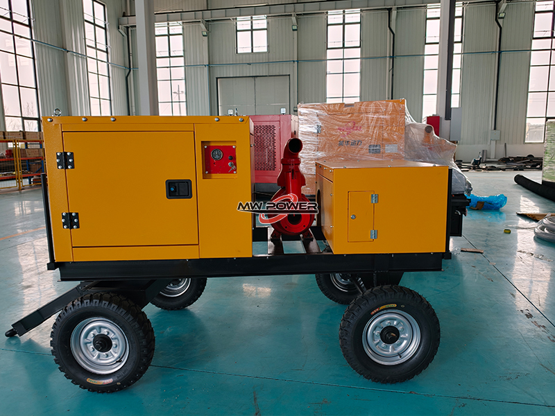 美华动力高扬程水泵 发往景区